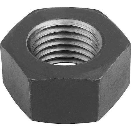 Kipp Hex Nut, M24, Steel, Class 12, Bright Zinc Plated, 19 mm Ht K1145.524